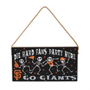 San Francisco Giants Halloween Wood Wall Sign, 6x11