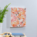 Palm Beach Flamingo Indoor Wall Décor, Wood, 12"x12"