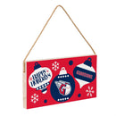 Cleveland Guardians Holiday Wood Wall Sign, 6x11