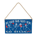 Buffalo Bills Halloween Wood Wall Sign, 6x11