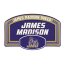 James Madison University USA Embossed Steel Wall Sign, 11" x 17"