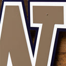 University of Washington Layered Metal Wall Art