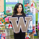 University of Washington Layered Metal Wall Art