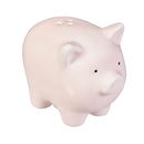 Hillside Pasture Salt and Pepper Shaker Set, Ceramic Cow and Pig on Grass, 5.2"W x 2.9"H