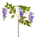 Cottage Garden Stem, LED Wisteria Branch, Set of 2 Branches, 30"H