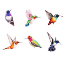 Cottage Garden Screen Savers, Bright Birds, 4", Asst of 6