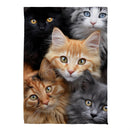 CATS! Suede Garden Flag