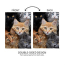 CATS! Suede Garden Flag