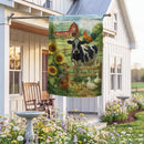 Farm Life Suede Flag House