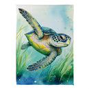 Sea Turtle Life Suede Flag Garden