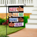 Hate Has No Home Suede Flag Garden