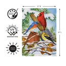 Winter Gardeners Suede Flag Garden