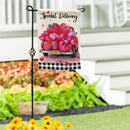 Loving Delivery Suede Flag Garden