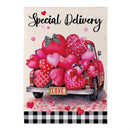 Loving Delivery Suede Flag Garden