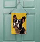Camera Day Dogs, French Bulldog Suede Garden Flag