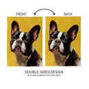 Camera Day Dogs, French Bulldog Suede Garden Flag