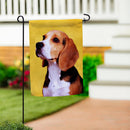 Camera Day Dogs, Beagle Suede Garden Flag