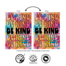 Be Kind Tie Dye Suede Flag Garden