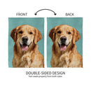 Pet Central Photo Dogs, Golden Retriever Suede House Flag