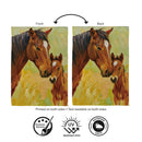 Horse Bond Suede Flag Garden