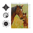 Horse Bond Suede Flag House