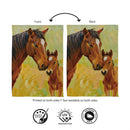 Horse Bond Suede Flag House
