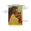 Horse Bond Suede Flag House