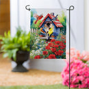 Americana Songbirds Garden Suede Garden Flag