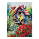 Americana Songbirds Garden Suede Garden Flag