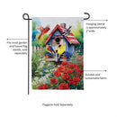 Americana Songbirds Garden Suede Garden Flag