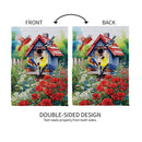 Americana Songbirds Garden Suede Garden Flag
