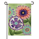 Floral Escape Suede Flag Garden