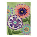 Floral Escape Suede Flag House