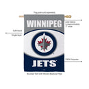 Winnipeg Jets Suede Flag, House