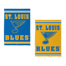 St Louis Blues 2025 Embossed Suede Garden Flag