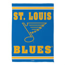St Louis Blues 2025 Embossed Suede Garden Flag