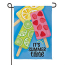 Sweet Summer Treats Suede Garden Flag