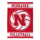 University of Nebraska, Volleyball, Suede Garden Flag