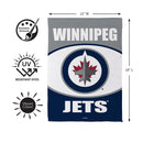 Winnipeg Jets Suede Flag, GDN