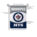 Winnipeg Jets Suede Flag, GDN