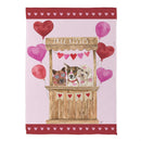 Doggy Love Booth Suede Flag Garden