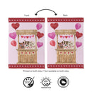 Doggy Love Booth Suede Flag House