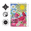 Cardinal Summer Suede Flag House