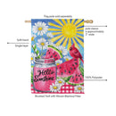 Cardinal Summer Suede Flag House