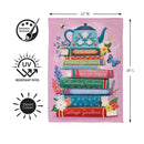 Cottage Garden Books Suede Flag Garden
