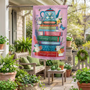 Cottage Garden Books Suede Flag House