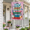 Cottage Garden Books Suede Flag House