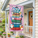 Cottage Garden Books Suede Flag House