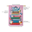 Cottage Garden Books Suede Flag House