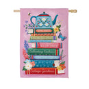 Cottage Garden Books Suede Flag House